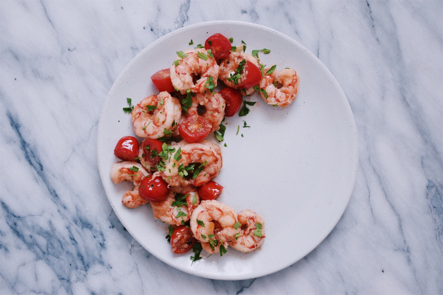 Deliciously Healthy Shrimp Scampi - Fresh Erica